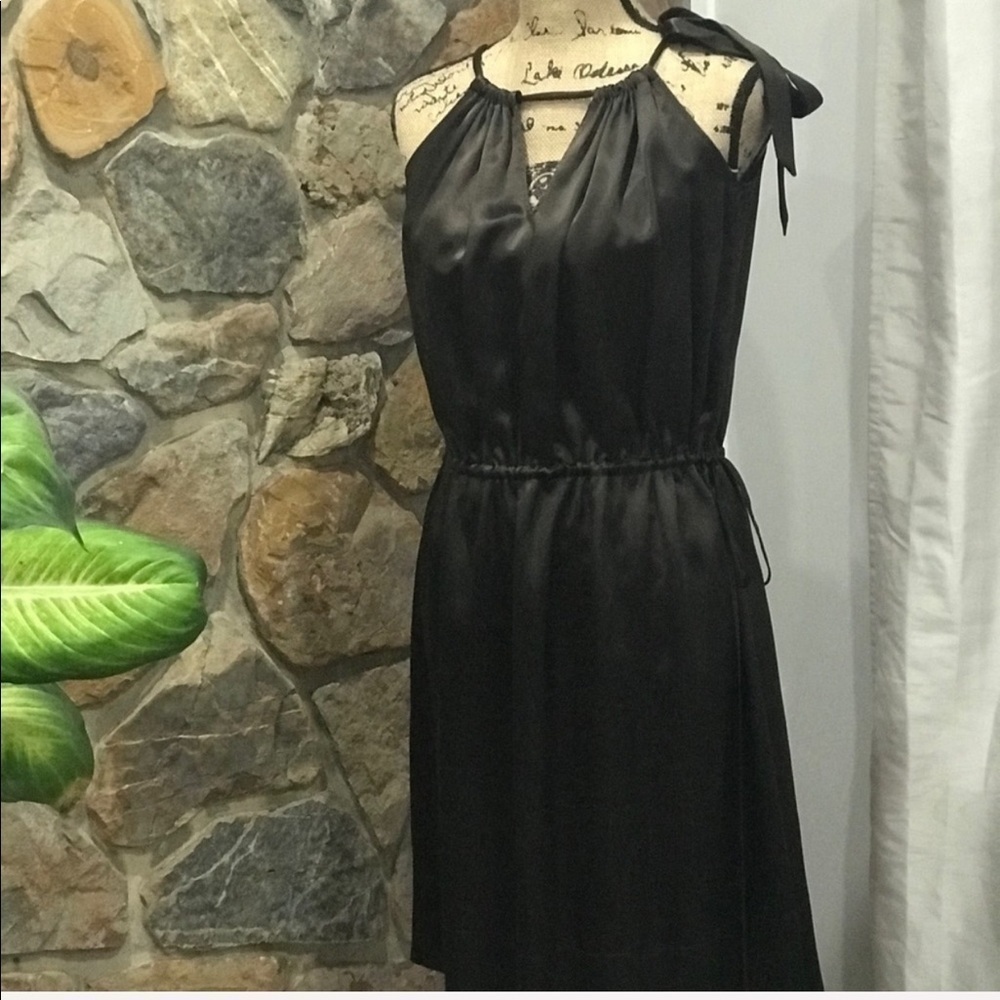 BCBGMaxAzria Brown Midi Dress